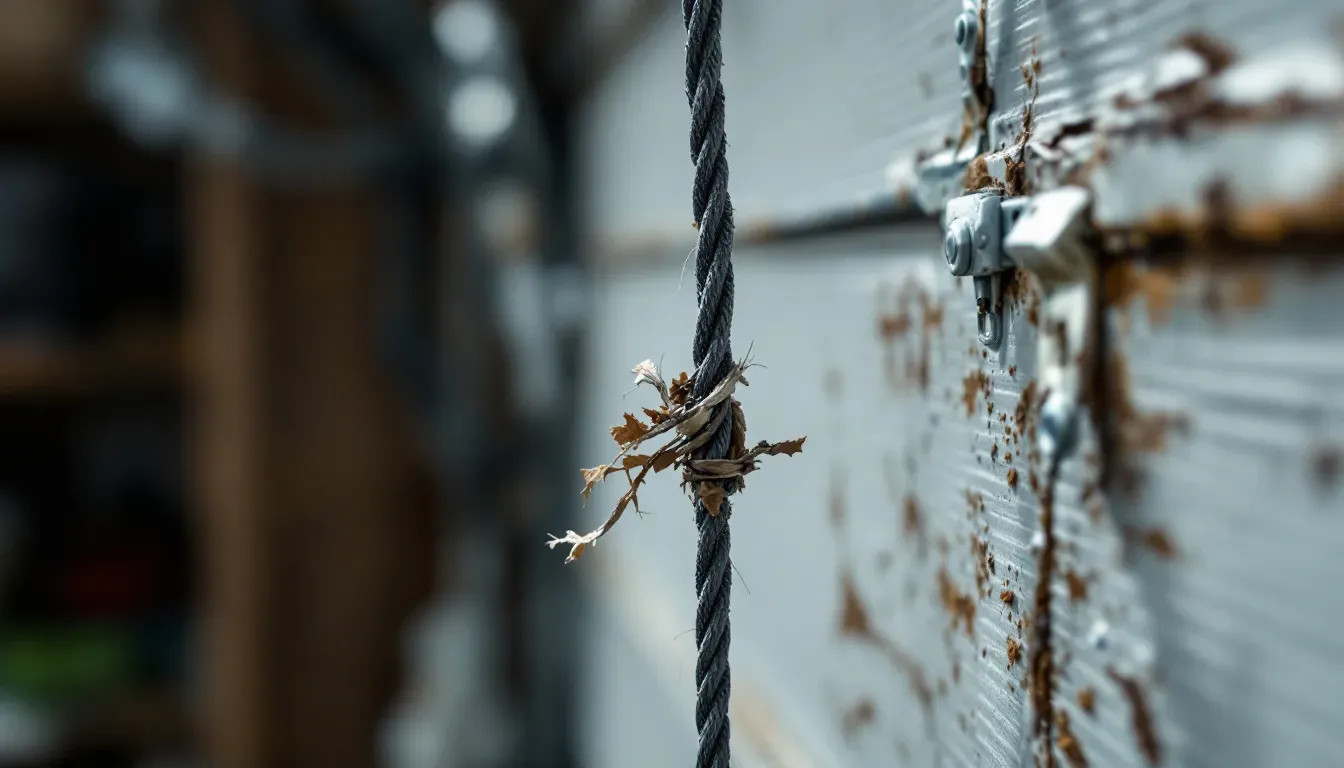 Garage Door Bracket Repair in Rochester