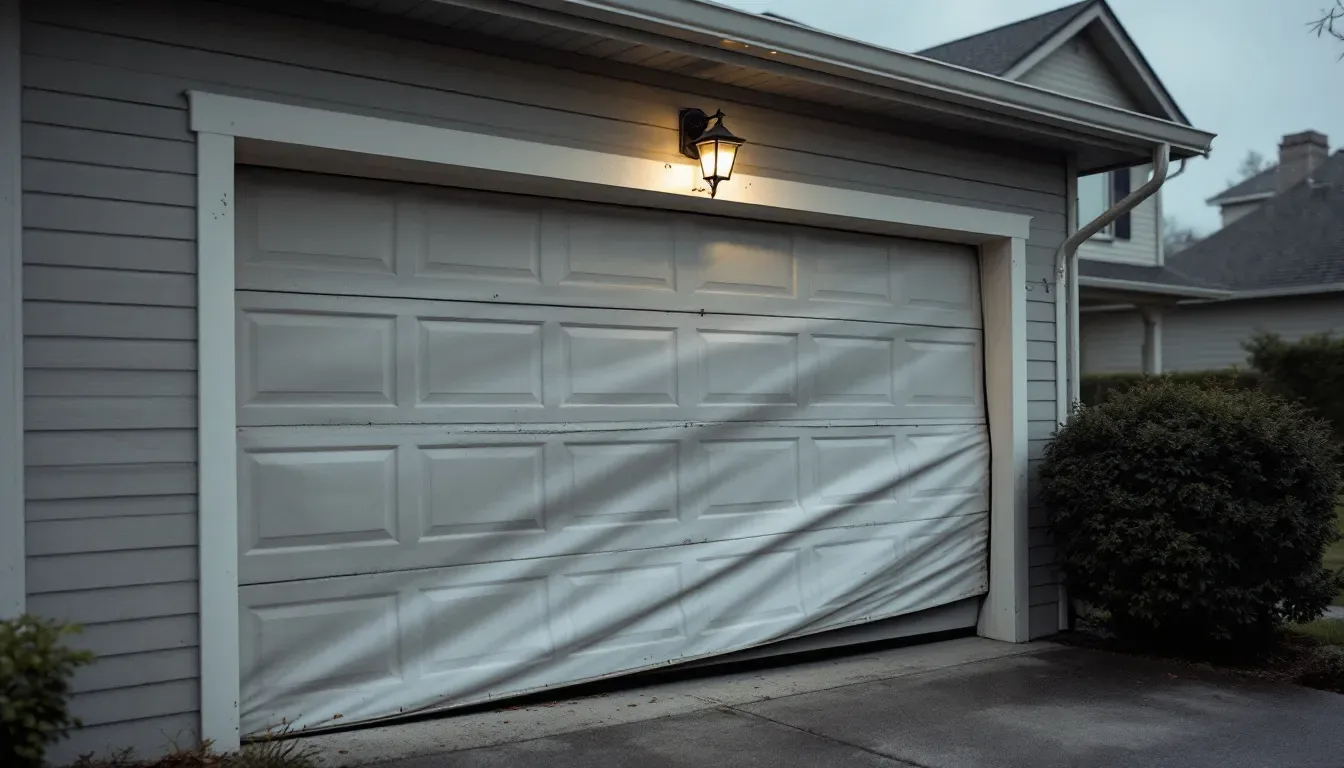 Garage Door Balance Adjustment in Rochester